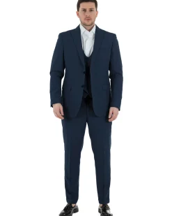 Abito Monopetto Con Panciotto Slim Fit TCAE1000A