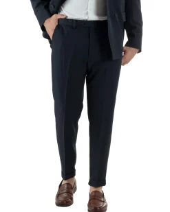 Abito Uomo Doppiopetto Viscosa Classico Sartoriale Blu AE1200A