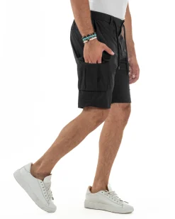 Bermuda Pantaloni Corti Cargo No Stiro PC2028A
