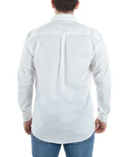 Camicia Collo Francese Cotone Basic Bianco TCC1003A
