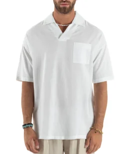 Camicia Maniche Corte Lino Relaxed Fit CC1225A