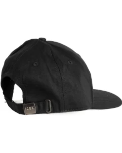 Cappello Unisex ICON Berretto Visiera Regolabile Logo Bianco Nero ICXF2W6A001