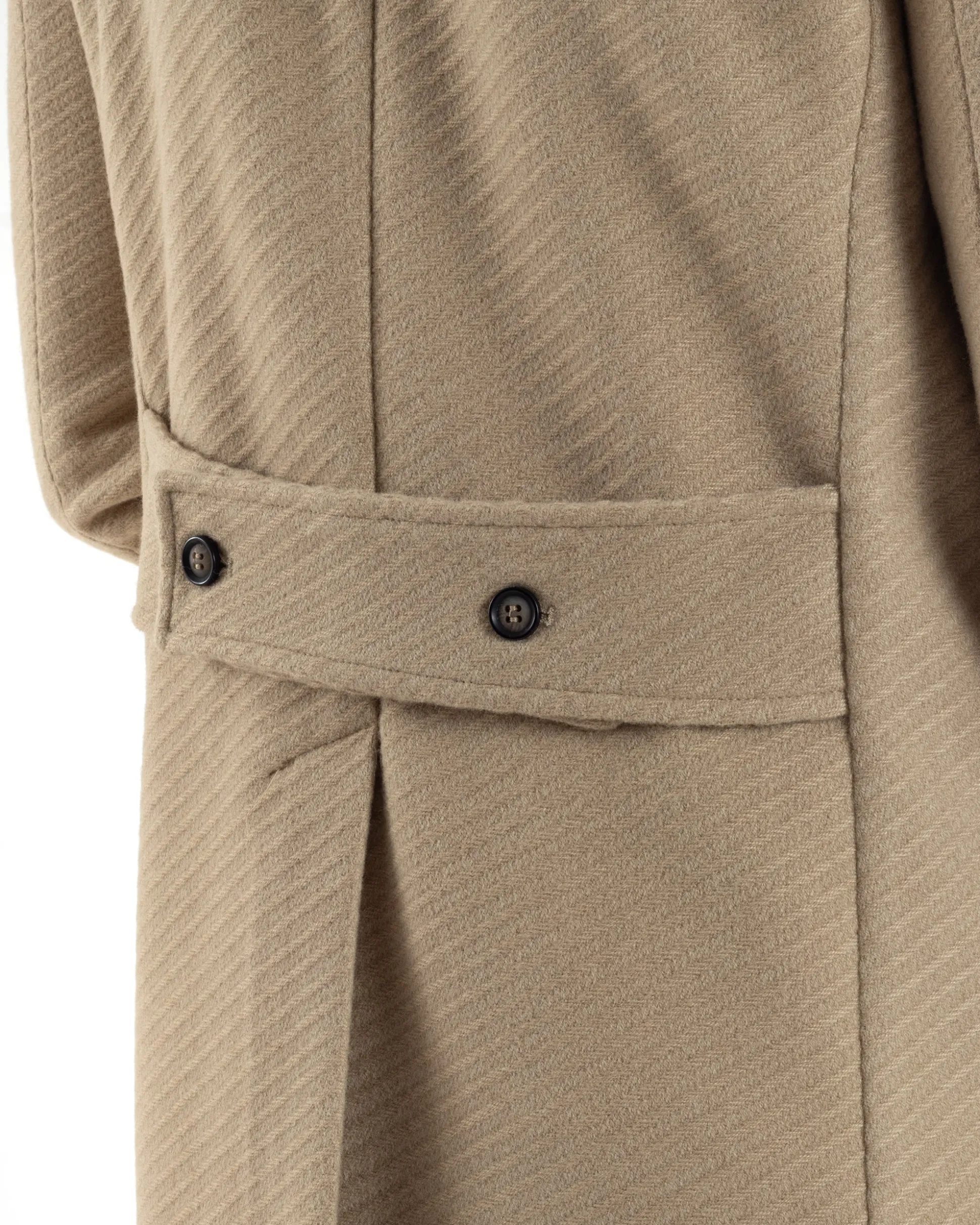 Cappotto Uomo Doppiopetto Diagonale Camel Over-D OE1F2W5K03