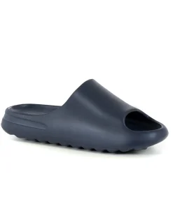Ciabatte Uomo Unisex Gomma Estive Mare Piscina Tinta Unita Blu Pantofole Antiscivolo GIOSAL-S1225A