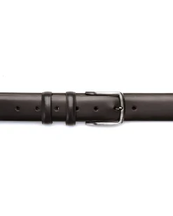 Cintura Uomo Larga Cinta Fibbia in Metallo Regolabile Marrone Ecopelle GIOSAL-A2122A