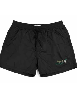 Costume da bagno bermuda mare uomo boxer mojito basic nero SUPERCULTURE BEACH-05
