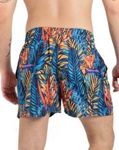 Costume Da Bagno Boxer Summer Pantaloncini Elastico Fantasia Multicolore GIOSAL-SU1127A