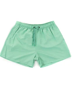 Costume Uomo Boxer Verde Acqua Fantasia Fantasia Coulisse GIOSAL-SU1184A