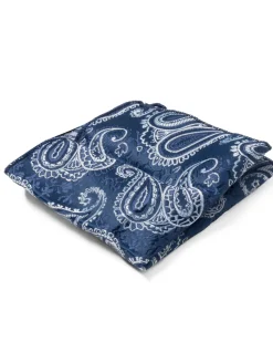 Cravattino Uomo Unisex Cravatta Pala Media Elegante Cerimonia Casual Fantasia Damascata Jacquard Blu Chiaro GIOSAL-CP1151A