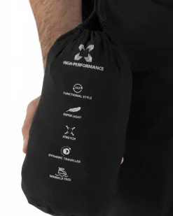 Giacca uomo monopetto no stiro impermeabile nero GIOSAL-BZ1011A