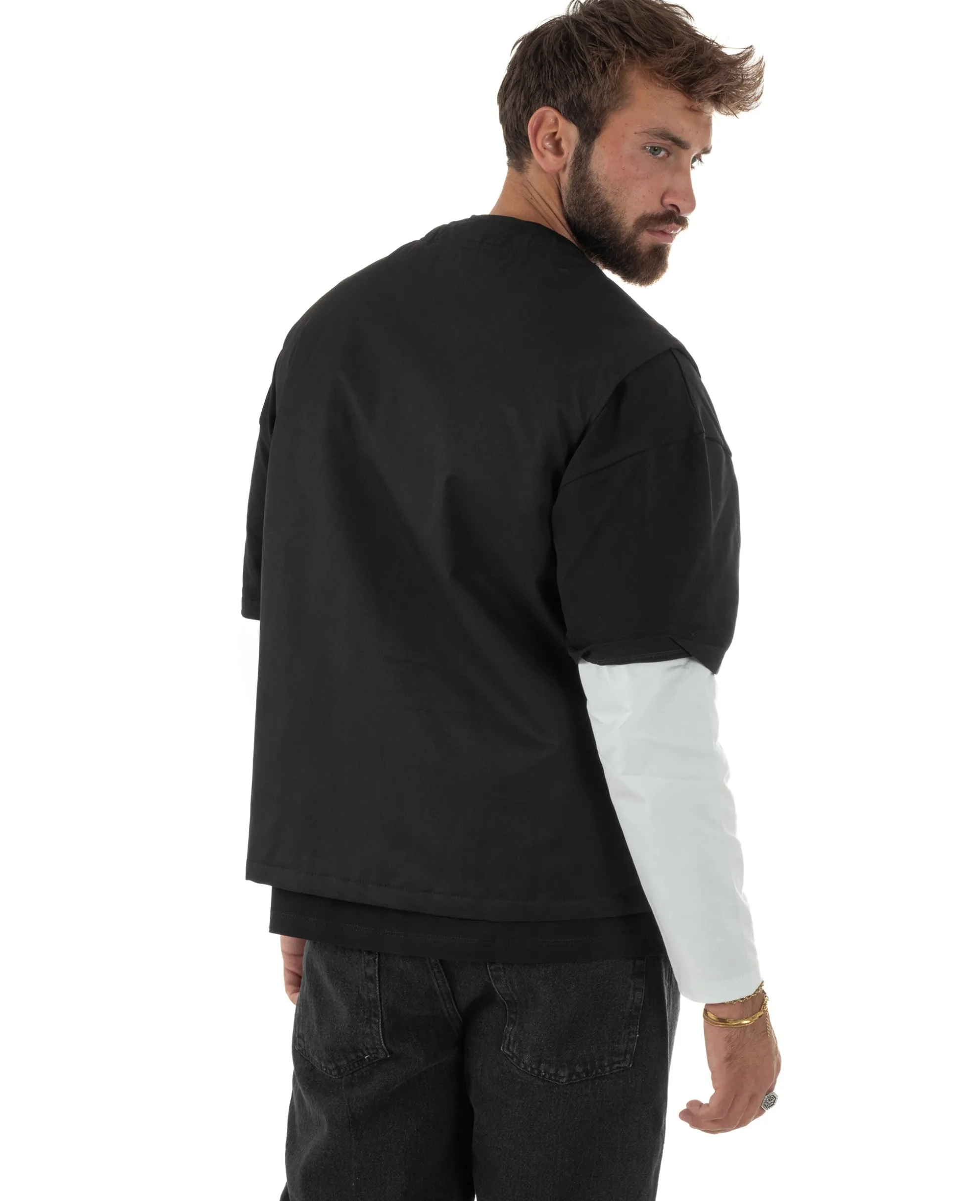 Gilet Casual Regular Fit Smanicato Streetwear G3325A