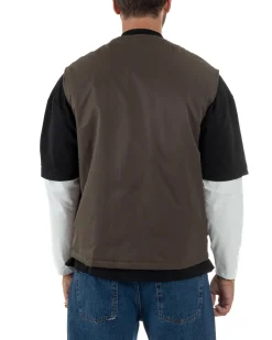 Gilet Casual Regular Fit Smanicato Streetwear G3323A