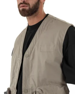 Gilet Casual Regular Fit Smanicato Streetwear G3324A