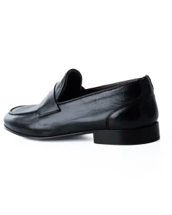 Mocassini College Uomo Con Bendina Scarpe Classiche Ecopelle Eleganti Cerimonia Suola Di Cuoio Con Ovalino Antiscivolo Casual Blu GIOSAL-S1273A