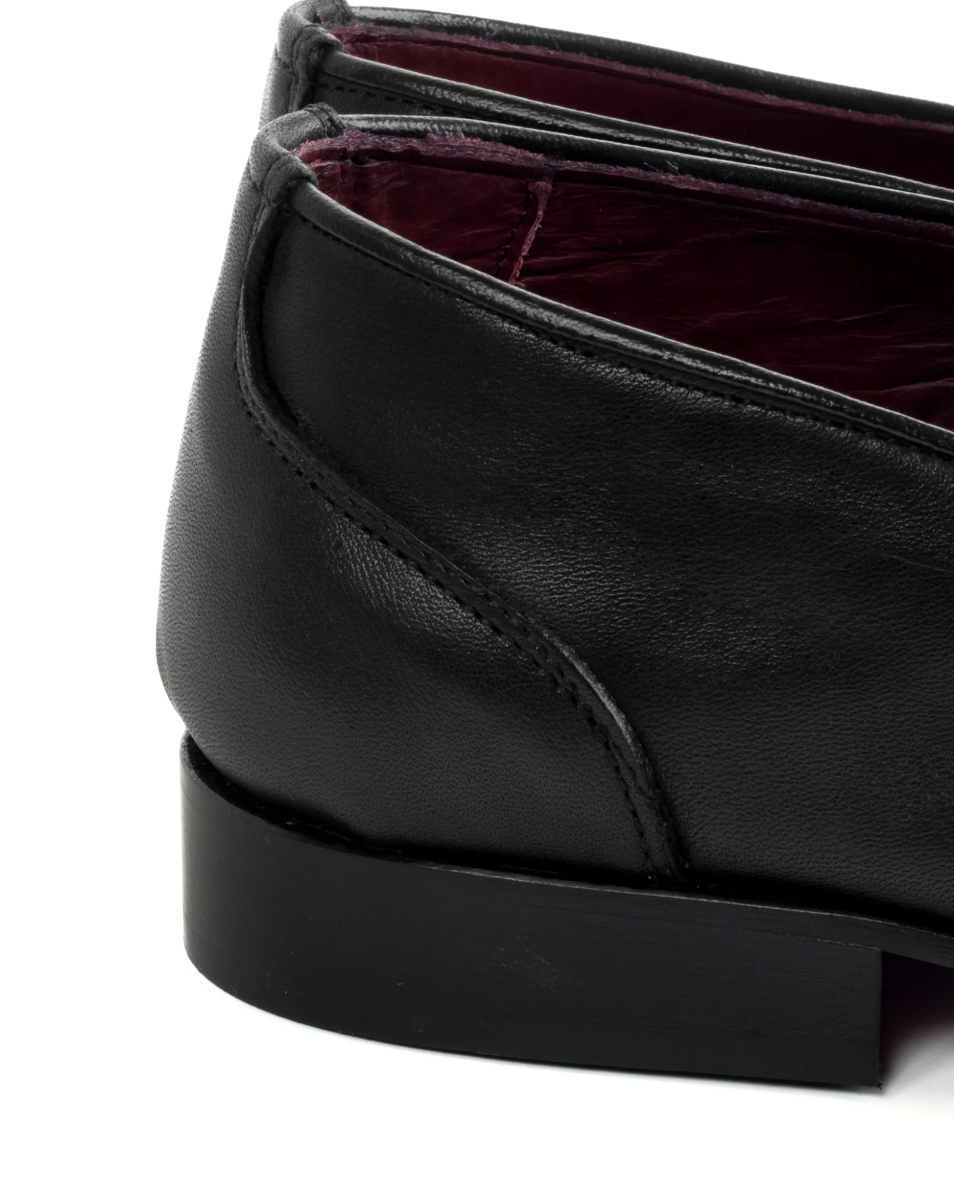 Mocassini College Uomo Con Nappine Scarpe Classiche Ecopelle Morbida Eleganti Cerimonia Suola Di Cuoio Con Ovalino Antiscivolo Casual Nero GIOSAL-S1282A