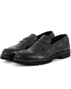 Mocassini College Uomo Scarpe Alte Ecopelle Nero Eleganti Casual Sportive GIOSAL-S1212A