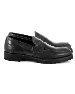Mocassini College Uomo Scarpe Alte Ecopelle Nero Eleganti Casual Sportive GIOSAL-S1212A