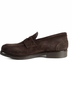 Mocassini College Uomo Scarpe Camoscio Eleganti Cerimonia Suola Di Gomma Casual Marrone GIOSAL-S1292A