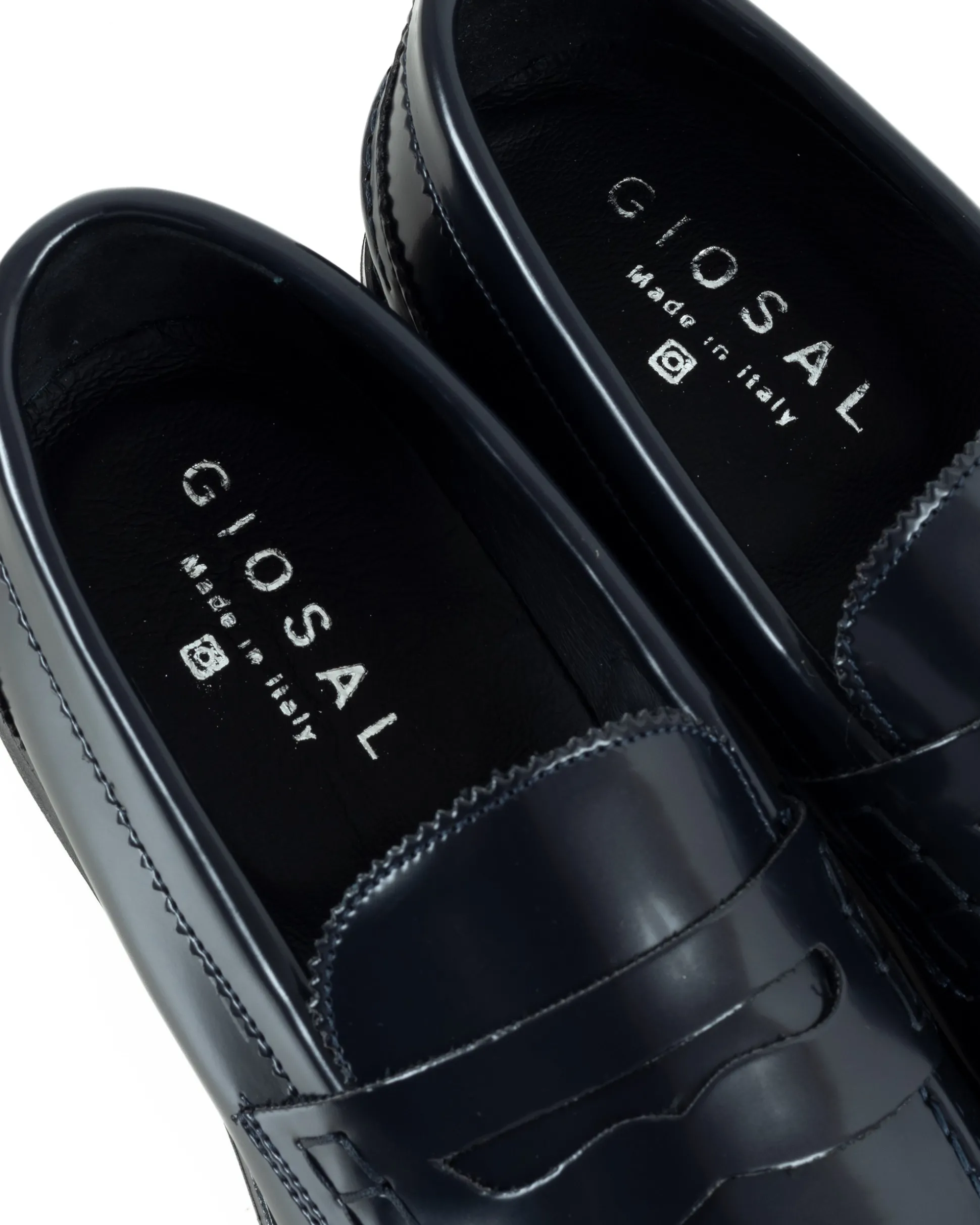 Mocassini College Uomo Scarpe Ecopelle Abrasivate Eleganti Cerimonia Suola Di Gomma Casual Blu GIOSAL-S1284A