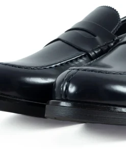 Mocassini College Uomo Scarpe Ecopelle Abrasivate Eleganti Cerimonia Suola Di Gomma Casual Blu GIOSAL-S1284A