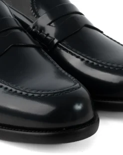 Mocassini College Uomo Scarpe Ecopelle Abrasivate Eleganti Cerimonia Suola Di Cuoio Casual Blu GIOSAL-S1261A