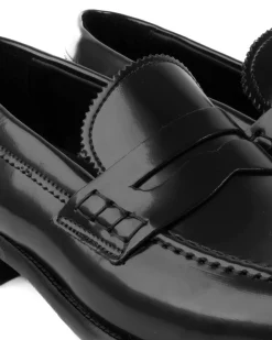 Mocassini College Uomo Scarpe Ecopelle Abrasivate Eleganti Cerimonia Suola Di Cuoio Casual Nero GIOSAL-S1260A