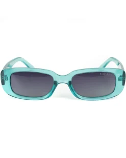 Occhiali da Sole Rettangolari Casual Sunglasses Uomo Donna Unisex Azzurro GIOSAL-OC1071A
