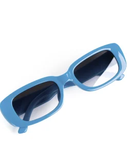 Occhiali da Sole Uomo Donna Unisex Casual Sunglasses Lenti Nero Squadrate Cielo GIOSAL-OC1063A