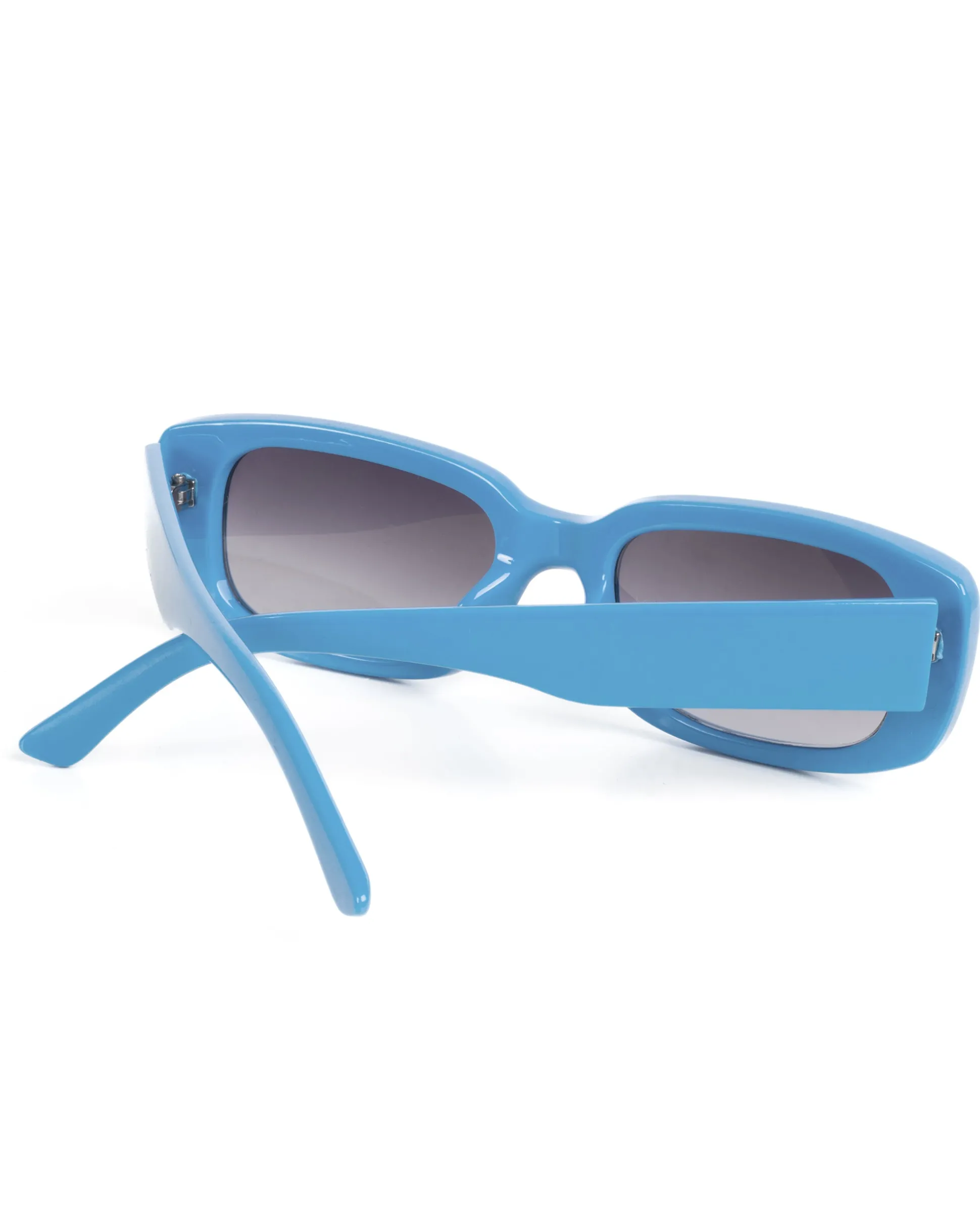 Occhiali da Sole Uomo Donna Unisex Casual Sunglasses Lenti Nero Squadrate Cielo GIOSAL-OC1063A