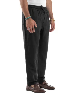 Pantalaccio Lino Regular Fit P6335A