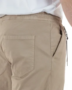 Pantaloni Cotone Jogger Beige TCP1012A