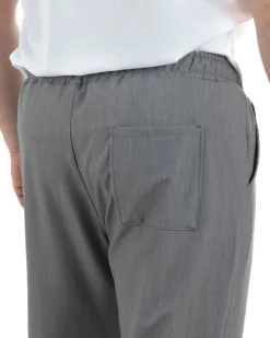 Pantaloni Viscosa Jogger Grigio TCP1005A