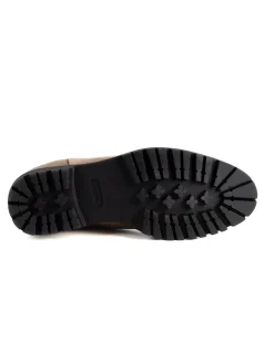 Scarpe Uomo Beatles Stivaletto Chelsea Camoscio Fondo Gomma Roccia Beige GIOSAL-S1297A