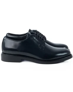 Scarpe Uomo Classiche Stringate Ecopelle Abrasivate Eleganti Cerimonia Derby Con Lacci Suola Di Gomma Casual Blu GIOSAL-S1278A