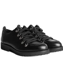 Scarpe Uomo Mocassini Ingegnere Con Ganci E Lacci Casual Ecopelle Tinta Unita Nero GIOSAL-S1255A