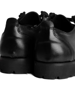 Scarpe Uomo Mocassini Ingegnere Con Ganci E Lacci Casual Ecopelle Tinta Unita Nero GIOSAL-S1255A
