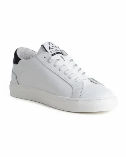 Scarpe uomo sneakers casual basic sportive ecopelle bianco GIOSAL-S1308A