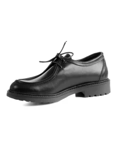 Scarpe Uomo Stringate Derby Lacci Eleganti Pelle Nero S1303A