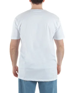 T-Shirt Cotone Basic Regular Fit Bianco TCTS1008A