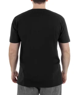 T-Shirt Cotone Basic Regular Fit Nero TCTS1009A