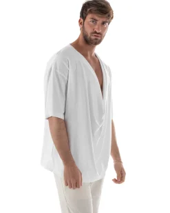 T-shirt Cotone Drappeggiata TS3117A