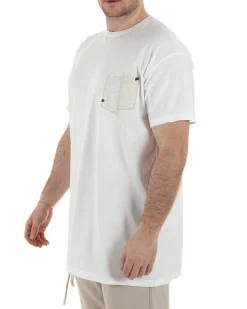 T-Shirt Cotone Taschino Regular Fit Bianco TCTS1004A