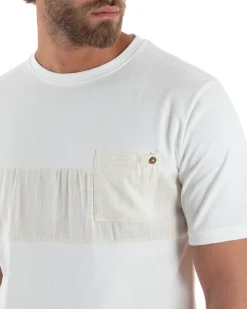 T-shirt Cotone Taschino Slim Fit TS3189A