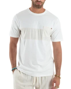 T-shirt Cotone Taschino Slim Fit TS3189A