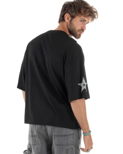 T-shirt Cropped Oversize Stampa TS3179A