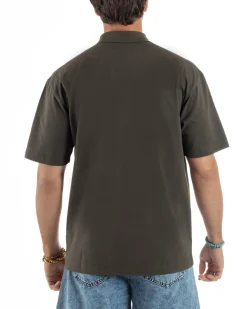 T-shirt Oversize Cotone Polo Sfumata TS3175A