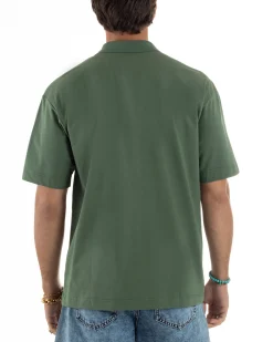 T-shirt Oversize Cotone Polo Sfumata TS3177A