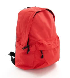 Zaino Da Viaggio Zainetto Da Spalla Borsa Uomo Unisex Tessuto Rosso GIOSAL-ZU1054A