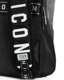 Zaino Unisex Multitasche Logo ICON Nero ICXF2W6A027