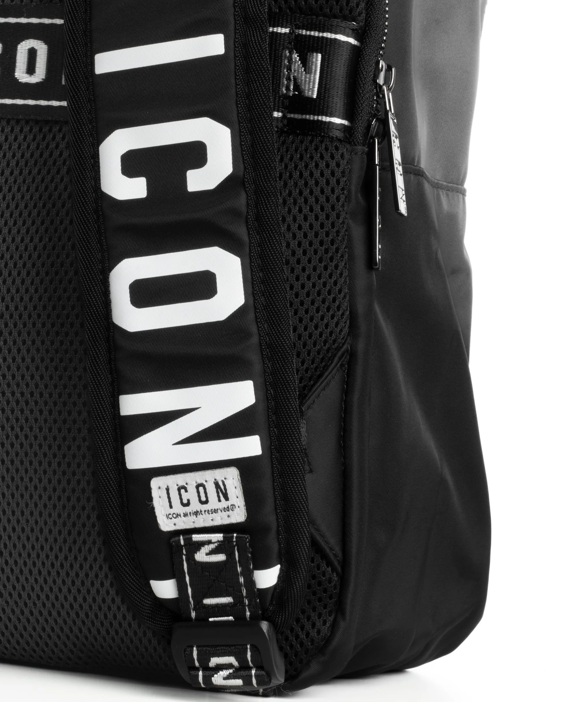 Zaino Unisex Multitasche Logo ICON Nero ICXF2W6A027
